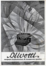 Pub 1927 olivetti 20 - olivetti, m