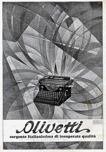 Pub 1927 olivetti 20 - olivetti, m