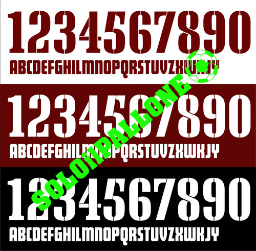 Kit nome numero plastichina - +,