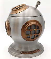 PORTA GHIACCIO DI DESIGN ANNI '70 CASCO PALOMBARO - METALLO - MADE IN ITALY