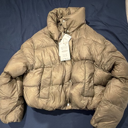 Zara giubbotto piumino beige - zara,