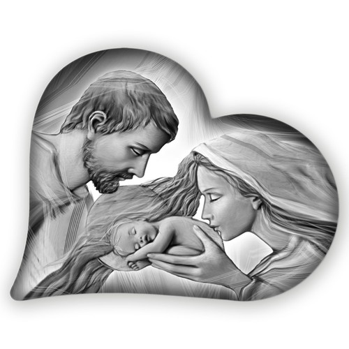 Capezzale sacra famiglia - , in