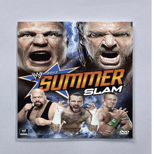Dvd wwe summerslam 2012 - dvd,