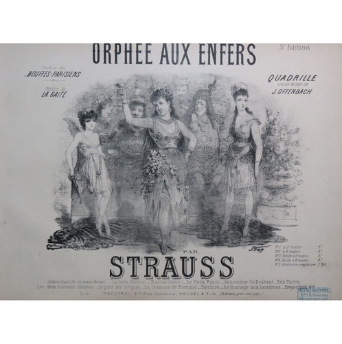 Strauss orfeo negli inferi - orfeo,