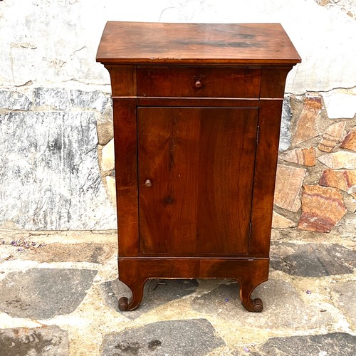 Comodino antico noce - comodino,