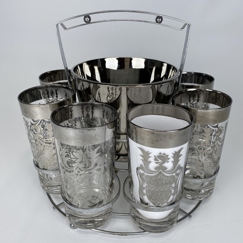 Mcm silver fade lusterware - silver, 10