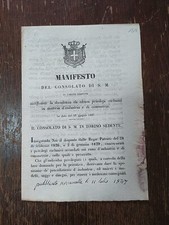 Manifesto Del Consolato Di