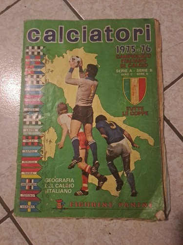 Album figurine calciatori - album,