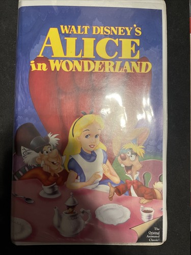 Alice wonderland vhs - wonderland, (vhs