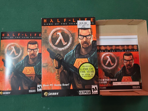 Half life goty - half-life, box