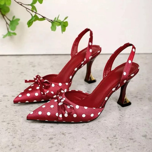 Decolte slingback donna pois - slingback,