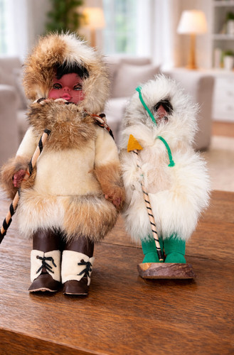 Bambole vintage alaskan - bambole, inuit