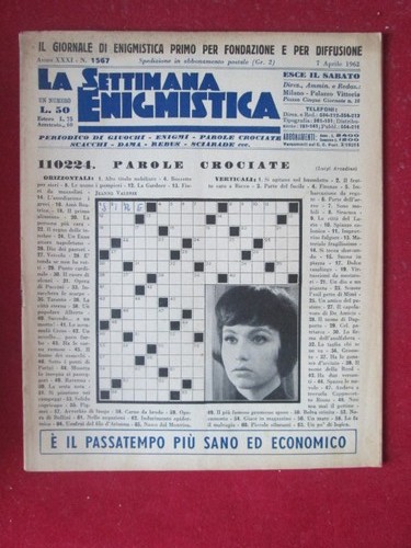 Settimana enigmistica 1567 - settimana,