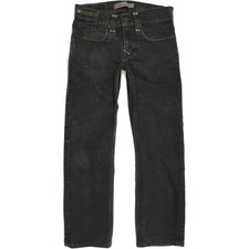 Jeans Levi's 506 Uomo Nero Dritto Regolare Elasticizzato W29 L28 (65635)