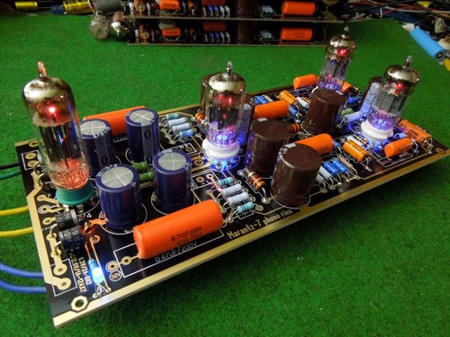 Hifi diy tube phono - tube, board