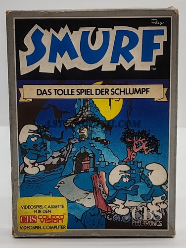 Cbs coleco vision smurf puffi - smurf,