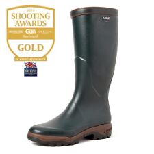Stivali Aigle Parcours 2 Wellington - Verde/Bronzo Stivali Uomo Shooting Country