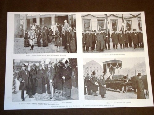 Copenaghen nel 1906 funerale - copenaghen,