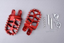 Repose-Pieds Rouge en Alu D &