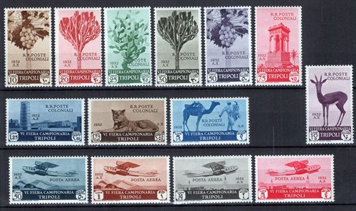 Colonie libia 1932 - libia,