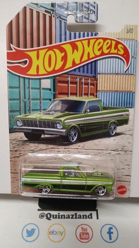 Hot wheels série pick ups - pick-ups, 64