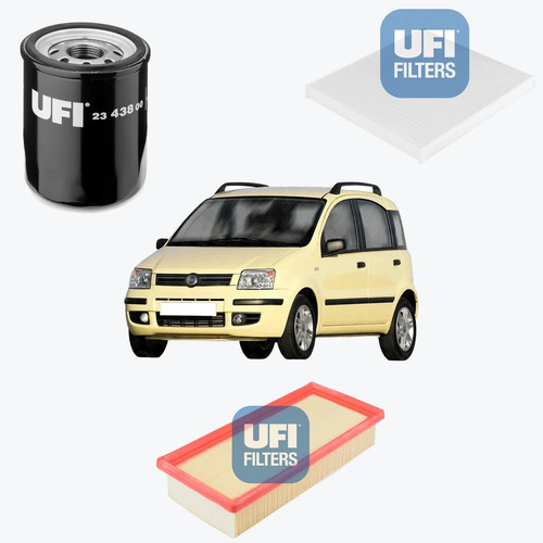 Kit filtri tagliando ufi - 3,
