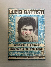 Lucio battisti pensieri e - lucio,
