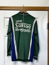 Maglia ciclismo lana manica