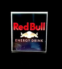 LAMPADA PUBBLICITARIA DA BANCO “RED BULL ENERGY DRINK” ORIGINALE 1980 CIRCA.
