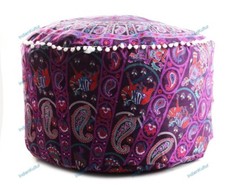 Pouf Mandala ottomano indiano