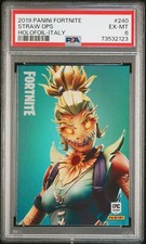 Panini Fortnite 240 Straw Ops Holofoil 2019 - Italia psa6