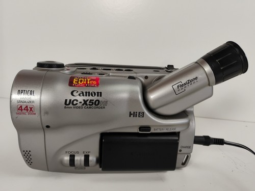 Videocamera canon x50hi 8mm - uc-x50hi,