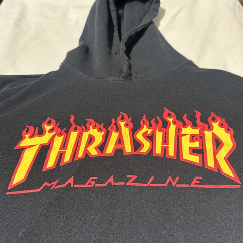 Thrasher magazine flame logo - thrasher,