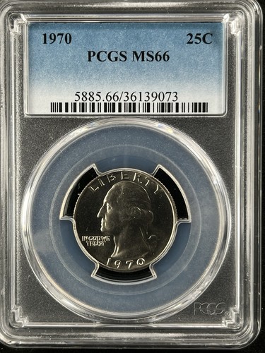 1970 25c washington quarto - 1970, di