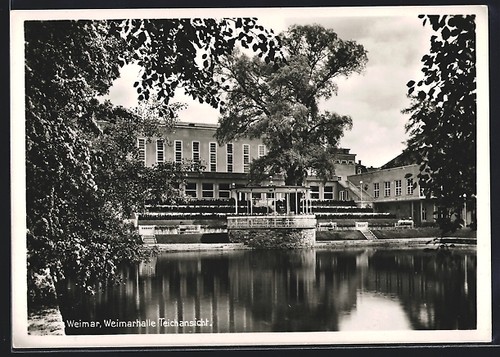 Cartolina weimar turingia - weimar,