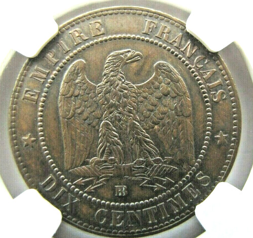 Francia km771 10 centimes - francia,