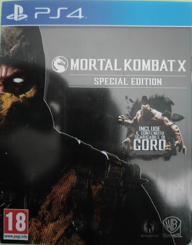 Ps4 mortal kombat special - mortal, x