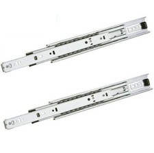 GUIDE SCORREVOLI per CASSETTI Portata 45kg Estrazione Totale A Cuscinetto