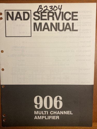 Nad electronics 906 - nad,