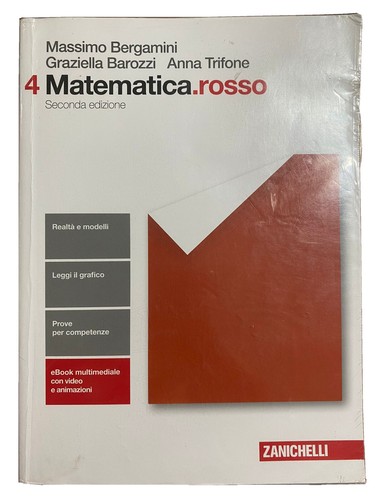 Matematica rosso seconda - 4,