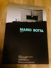 manifesto originale MARIO BOTTA  a Venezia nel 1985