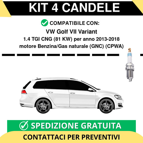 Kit candele per golf - kit,