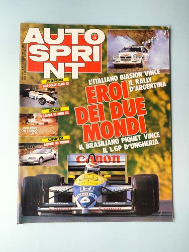 Autosprint 1986 - autosprint, 33-1986