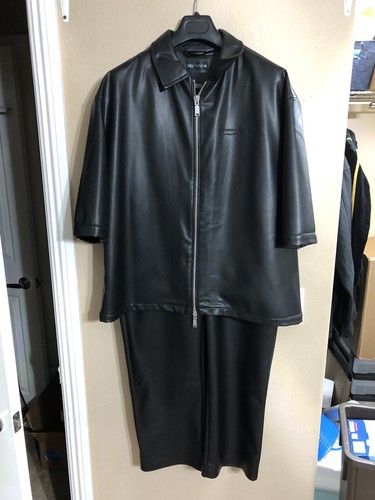 Tuta uomo zara ecopelle - zara,