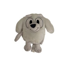 Peluche cane maltese viola