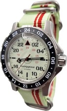 Vostok Komandirskie 2431.01 18011B russo militare orologio automatico, meccanico