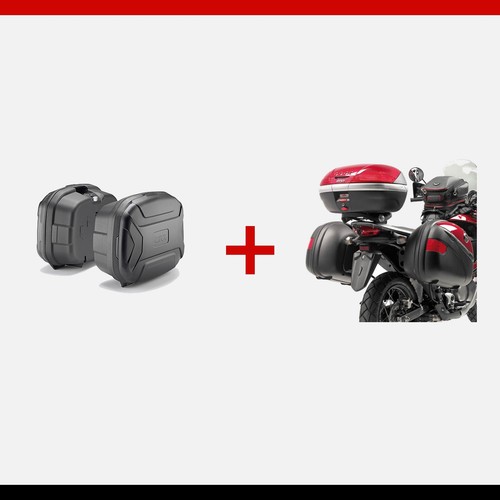 Kit givi trk35bbpack2 valigie - trk35bbpack2,