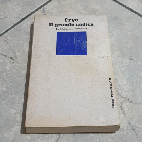 Frye grande codice la - il,