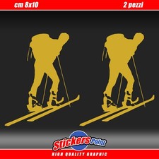 2 ADESIVI SCIALPINISTA