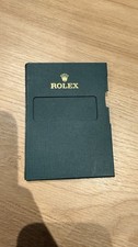 Rolex Porta Garanzia Verde
